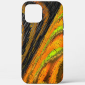 Kleines gelbliches Mosaik und deformiert Case-Mate iPhone Hülle (Rückseite)