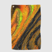 Kleines gelbliches Mosaik und deformiert Golfhandtuch (Vorderseite)