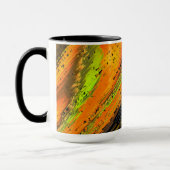 Kleines gelbliches Mosaik und deformierter Stil Tasse (Links)
