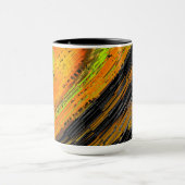 Kleines gelbliches Mosaik und deformierter Stil Tasse (Zentrum)