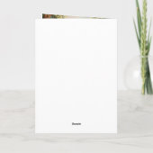 Kleines Gepunktetes Hirschwald zum Geburtstag Einl Einladung (Rückseite)