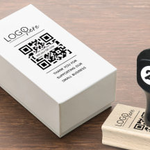 Kleines Geschäft QR-Code Danke