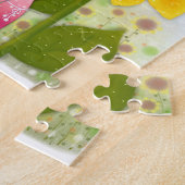 Kleines Girl Big Sunflower Puzzle (Seite)