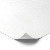 Kleines goldenes botanisches neutrales Poster (Ecke)