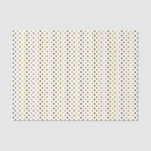 Kleines goldenes Tupfen-Seidenpapier Seidenpapier