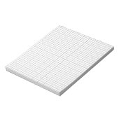 Kleines Graph Paper Note Pad Notizblock (Rotiert)