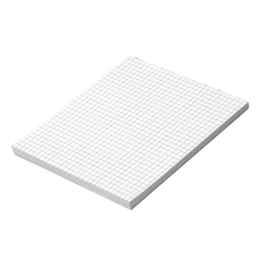 Kleines Graph Paper Note Pad Notizblock (Rotiert)