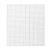 Kleines Graph Paper Note Pad Notizblock (Vorderseite)