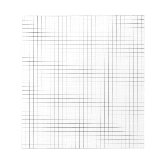 Kleines Graph Paper Note Pad Notizblock (Vorderseite)