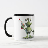Kleines grünes alien tasse (Links)