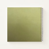 Kleines Grünes Haus Notizblock (Rückseite)