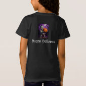 Kleines grünes Monster & Pumpkin Friend T-Shirt (Rückseite)