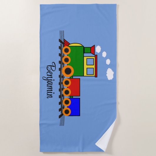 Kleines Handtuch am Strand (Vorderseite)