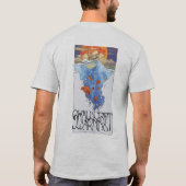 Kleines Handwerks-warnender Band-T - Shirt (Rückseite)