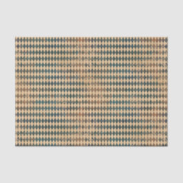 Kleines Harlequin Diamond Muster Seidenpapier