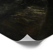 Kleines Haus am Nachmittag Malerei Poster (Ecke)