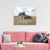 Kleines Haus an der Prärie Leinwanddruck (Insitu (Wohnzimmer))