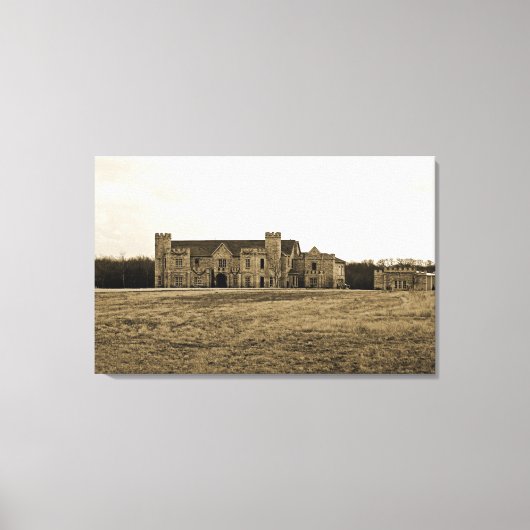 Kleines Haus an der Prärie Leinwanddruck (Vorderseite)