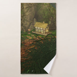 Kleines Haus im Big Woods Bath Handtuch Set
