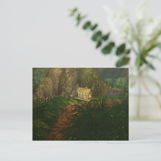 Kleines Haus im Big Woods Postcard Postkarte (Stehend Vorderseite)