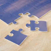 Kleines Haus im Schneepuzzle Puzzle (Seite)