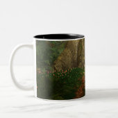 Kleines Haus in der Big Woods-Tasse Zweifarbige Tasse (Links)