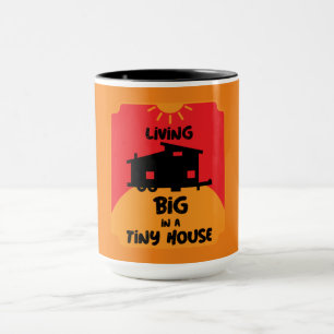 Kleines Haus leben - winzige Zuhause Tasse