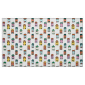 Kleines Haus-Muster Stoff (Fat Quarter (45,7 x 55,9 cm))