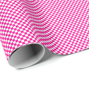 Kleines heißes Rosa-und Geschenkpapier