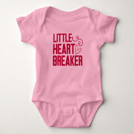 Kleines Herz-Breaker Baby Strampler