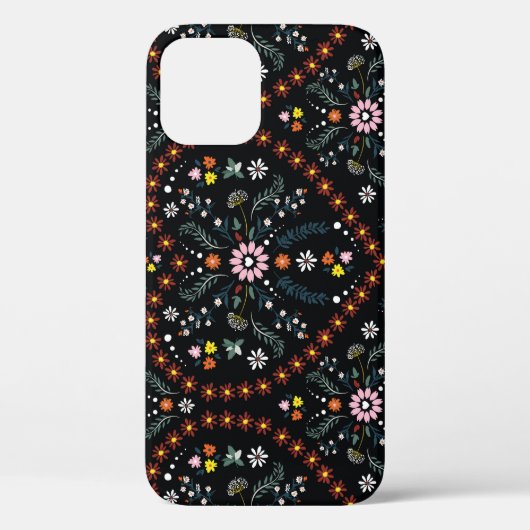 Kleines Herz der Blume: Fantasy nahtlos. Case-Mate iPhone Hülle (Rückseite)