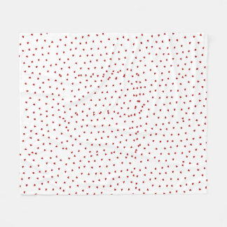 kleines Herz Fleecedecke