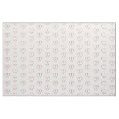 Kleines Herz-Rosenbeet-Gewebe Stoff (Yard (91,4 cm))