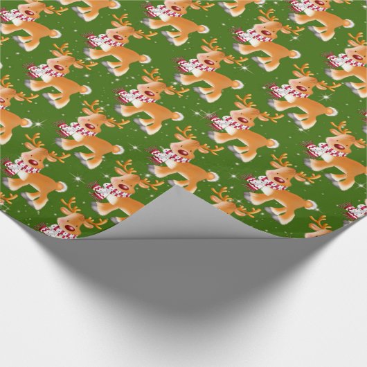 Kleines Hirsch Geschenkpapier (Ecke)