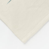 Kleines Hirsch Personalisiert Fleecedecke (Ecke)