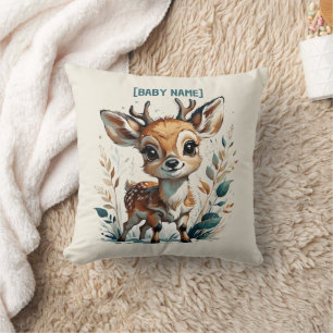 Kleines Hirsch Personalisiert Kissen