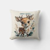 Kleines Hirsch Personalisiert Kissen (Vorderseite)
