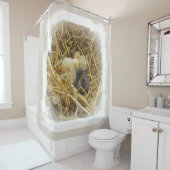 kleines Huhn Duschvorhang (Beispiel)