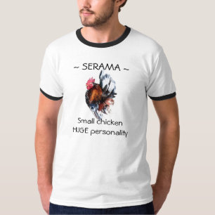 Kleines Huhn-enorme Persönlichkeit T-Shirt