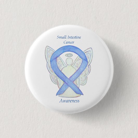 Kleines intestinisches Button des Engelbewusstsein (Vorderseite)