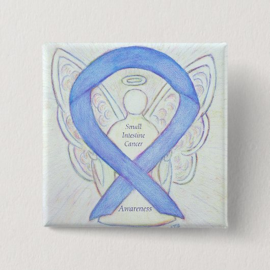 Kleines intestinisches Button des Engelbewusstsein (Vorderseite)