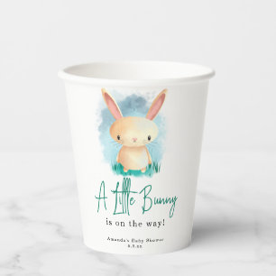 Kleines Kaninchen - Babydusche Pappbecher