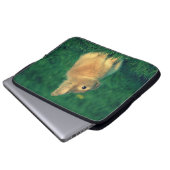 Kleines Kaninchen Laptopschutzhülle (Vorne Knopf)