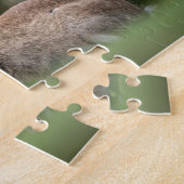 Kleines Kaninchen-Natur-Foto Puzzle (Seite)