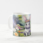 Kleines Kaninchen, Ostern Kaffeetasse (Vorderseite Links)