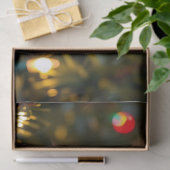 Kleines Kätzchen am Weihnachtsbaum Seidenpapier (Geschenk)