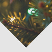Kleines Kätzchen am Weihnachtsbaum Seidenpapier (Detail)