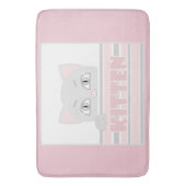 Kleines Kätzchen Badematte (Vorderseite Vertikal)