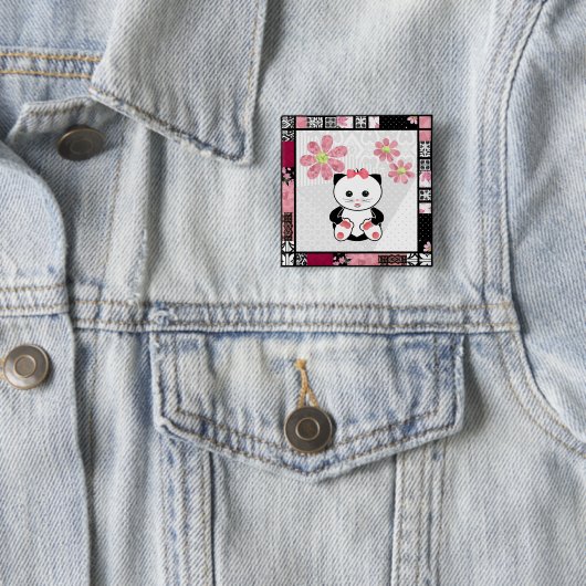 Kleines Kätzchen Button (Beispiel)