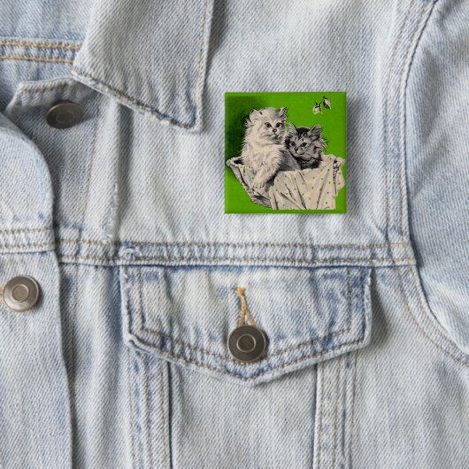 Kleines Kätzchen Button (Beispiel)